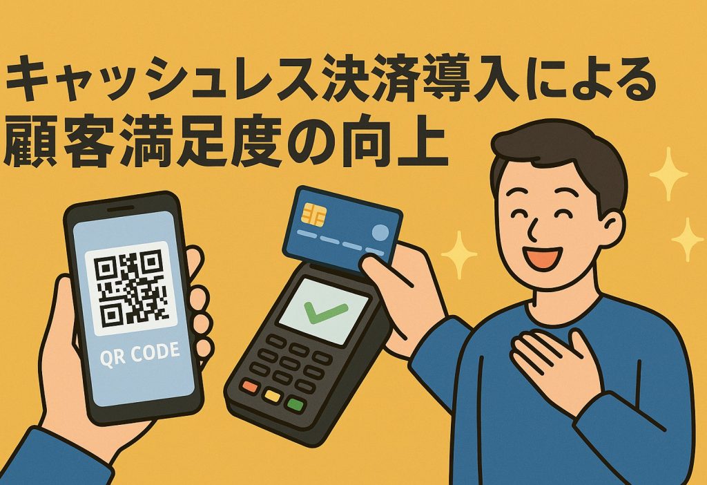 キャッシュレス決済導入によって顧客満足度を向上させよう!導入事例と成功ポイントを解説